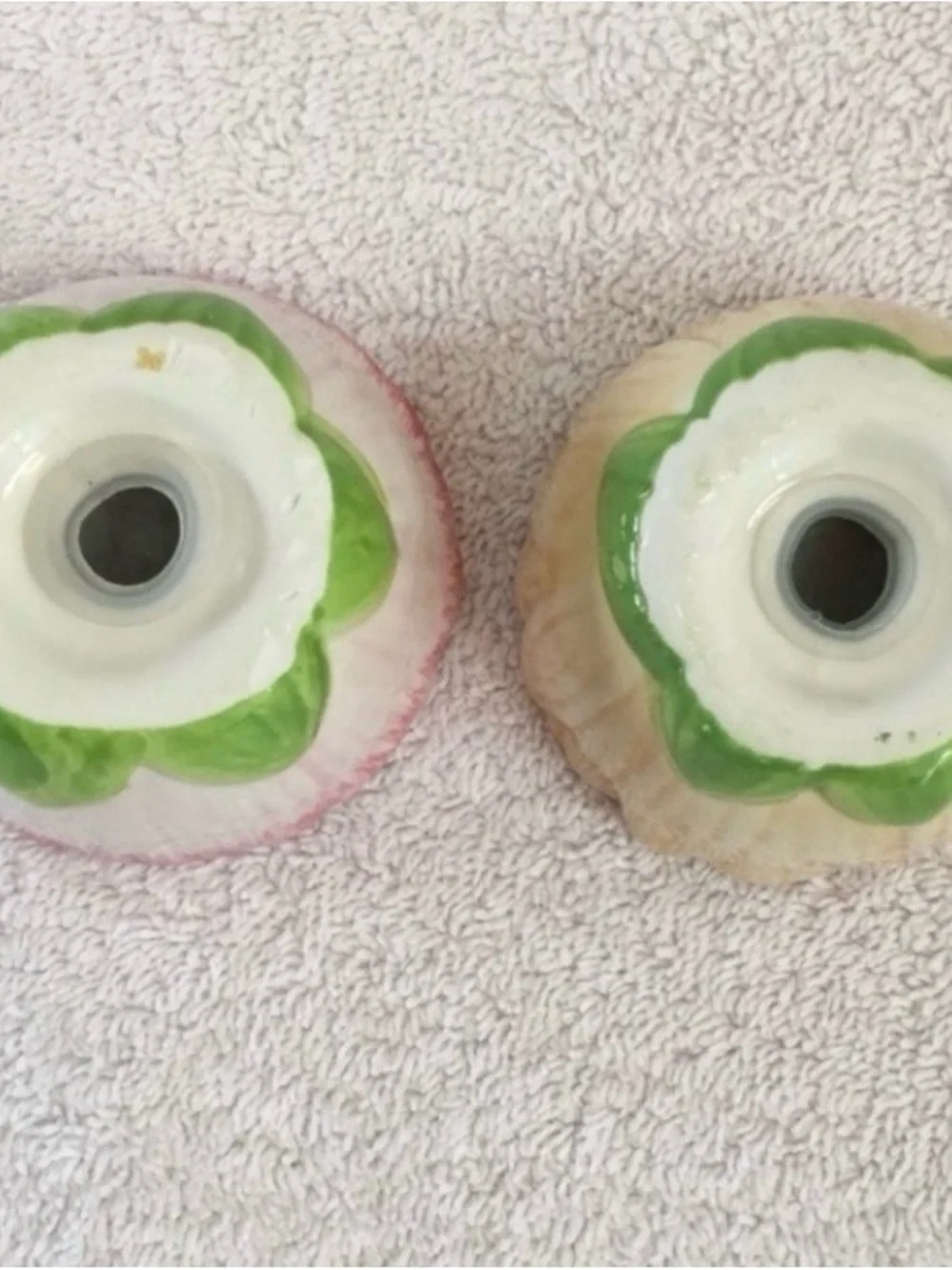3/$25 Boston Warehouse Ceramic Pink Yellow Flower Salt Pepper Shaker Farmhouse
